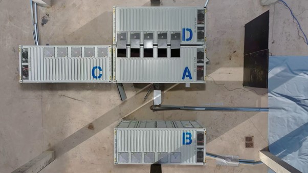 A real-site layout — intensified far beyond test limits