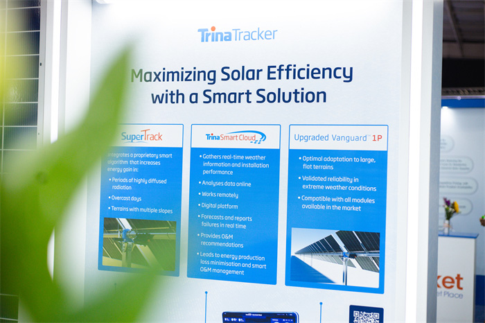 天合智能跟踪解决方案亮相南非展！助力绿色能源 “灌溉”贫瘠土地